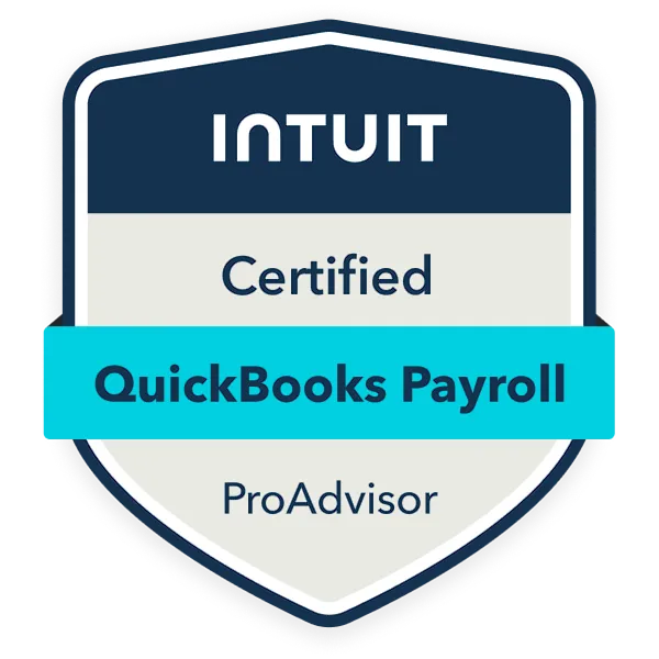 QuickBooks Online Payroll Certification badge